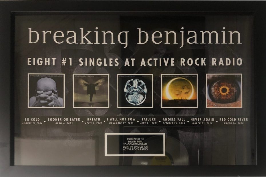 David Perl - Music Plaque - Breaking_Benjamin