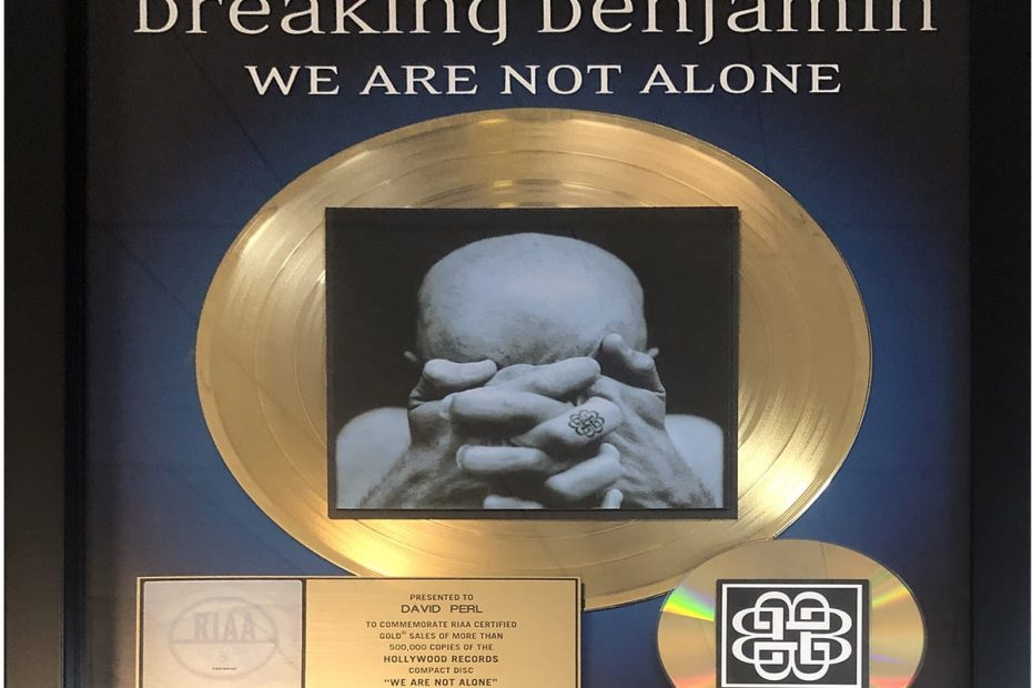 David Perl - Music Plaque - Breaking_Benjamin_GOLD